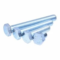 DIN 933 Kelas 8.8 Zink Plated Hex Bolt